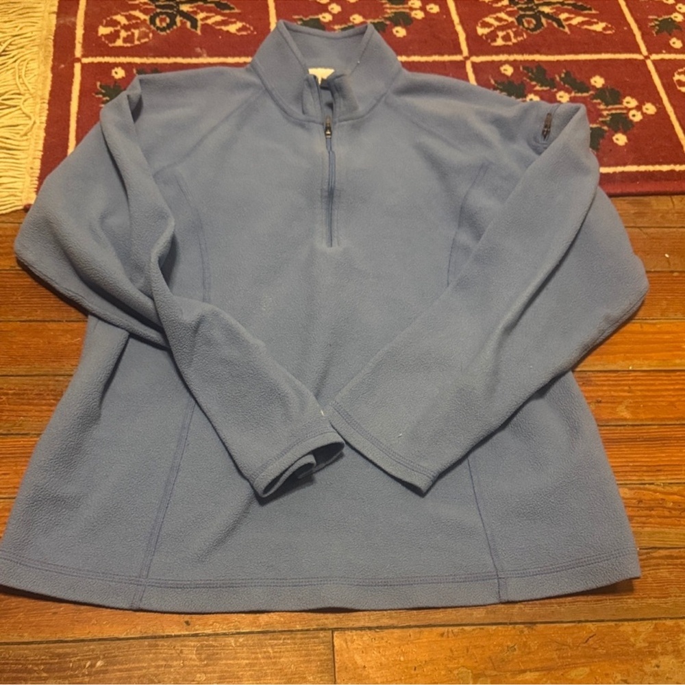 L.L. Bean Women's blue fleece size m